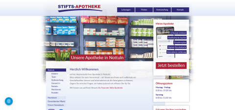 Apotheke in Münster Gievenbeck: Stifts-Apotheke in Nottuln