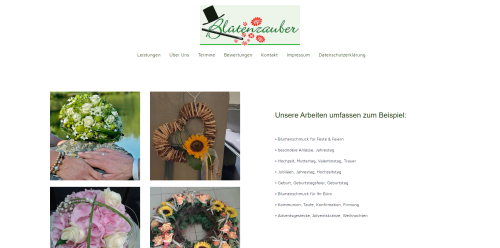 Firmenprofil von: Blütenzauber Oberickelsheim: Florale Vielfalt seit 2011
