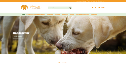 Firmenprofil von: Hochwertiges Hundefutter und Futterergänzungen im Hundeshop von Ofmabesy