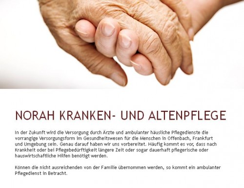 Firmenprofil von: NKA Norah Kranken- und Altenpflege in Offenbach am Main