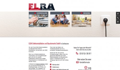 Firmenprofil von: ELBA Elektroinstallation und Bauelemente GmbH in Großräschen 