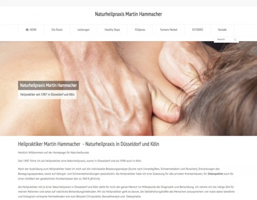 Firmenprofil von: Naturheilpraxis Martin Hammacher in Köln: Ganzheitliche Behandlung des Menschen